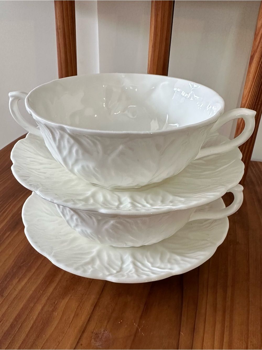 Set of 2 Vintage Coalport Countryware Soup Bowl & Saucer